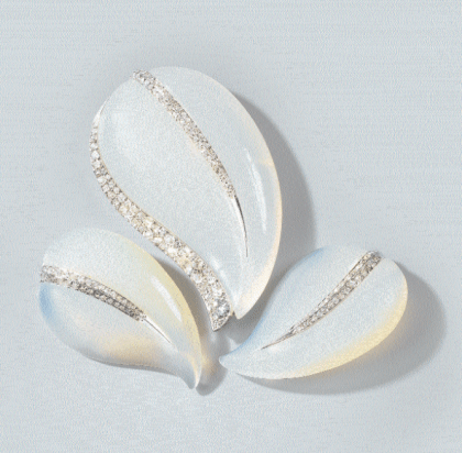 Olivier Baroin - L'agate dans l'œuvre de Suzanne Belperron : blanche, blonde ou rubanée