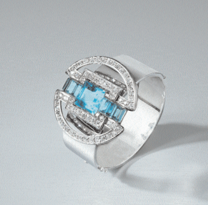 Olivier Baroin - L'aigue-marine dans l'œuvre de Suzanne Belperron : l'éclat de la mer