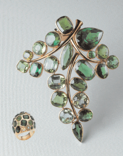 Olivier Baroin - Tourmaline et pierres précieuses : l'arc-en-ciel de Suzanne Belperron