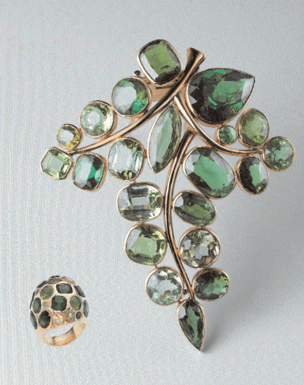 Olivier Baroin - Tourmaline et pierres précieuses : l'arc-en-ciel de Suzanne Belperron