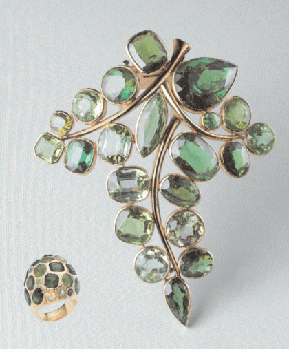 Olivier Baroin - Tourmaline et pierres précieuses : l'arc-en-ciel de Suzanne Belperron